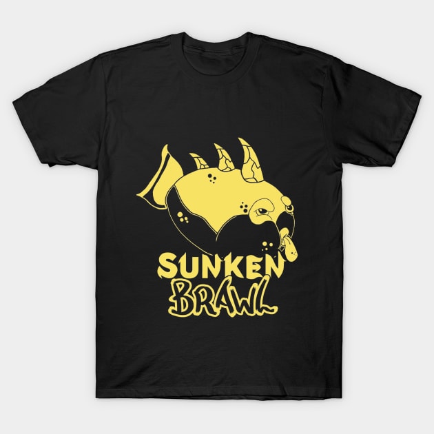 Sunken Brawl - Spiky T-Shirt by umizon